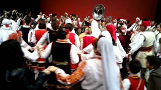 Bulgarian Christmas Concert Seattle 2015  M9  Balkan brass band from Seattle I [upl. by Janeczka]