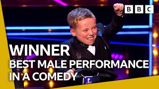 The HILARIOUS Lenny Rush wins Best Male Performance in a Comedy Programme 🎉  BAFTA TV Awards 2023 [upl. by Ladnyc712]