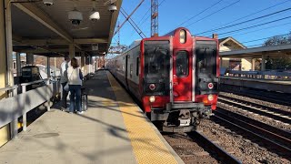 Railfanning Metro North’s New Haven Line Amtrak and CT Rail Shore Line East at Westport [upl. by Adlay]