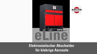 eLine  Elektrostatischer Abscheider für klebrige Aerosole [upl. by Eenitsed605]