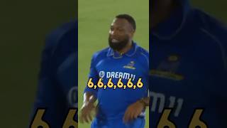 Rashid Khan ko Pollard ne maare 6 sixes 😯shorts [upl. by Ztirf264]