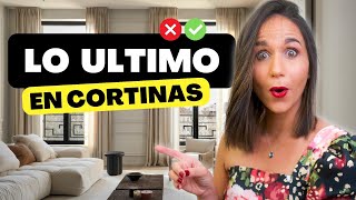 MEJORES TRUCOS PARA UNAS CORTINAS DE LUJO 😱 Diseño de Interiores Elegantes [upl. by Llabmik]