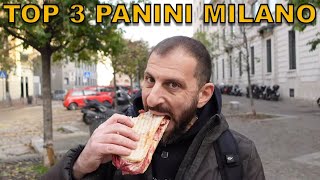 TOP TRE panini MILANO [upl. by Eb180]