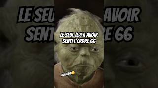 🔴Pourquoi Yoda est le seul Jedi à avoir senti lOrdre 66 🔵 short shorts shortclip starwars [upl. by Enelyar]