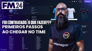 FOOTBALL MANAGER 2024  Começando do Zero  Primeiros Passos no Time fm24 footballmanager [upl. by Merete]