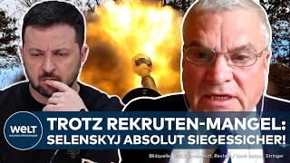 UKRAINEKRIEG Verlustreiche Panzerattacken  Russen haben bei RekrutenMobilisierung die Nase vorn [upl. by Lairret]