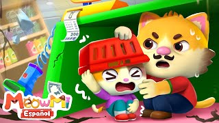 Seguridad en Caso de Terremoto 😨🌍  Canciones Infantiles  MeowMi Family Show Español [upl. by Ahsennod]