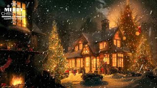 Peaceful Instrumental Christmas Music  Relaxing Christmas music quotSnowy Christmas Nightquot [upl. by Baptist264]