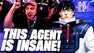 I got to try VALORANTS NEW DUELIST ISO  Agent Ability Showcase  FNATIC Derke [upl. by Rellia]