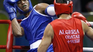 Algerias boxing team eyes medals at the Paris Olympics [upl. by Elocel]