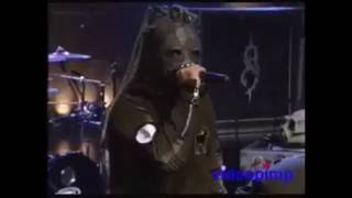 Slipknot The Heretic Anthem  Live on Conan  2001 [upl. by Elliven]