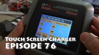 SKYRC T6755 Touch Screen Charger Review Demo [upl. by Penman397]