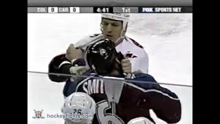 DJ Smith vs Jesse Boulerice Jan 12 2003 [upl. by Attiuqaj858]