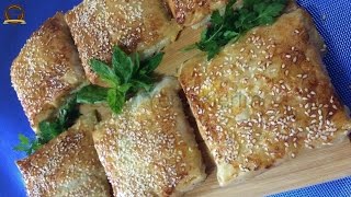 Baklava Yufkasıyla Tavuklu Talaş Böreği [upl. by Cameron]