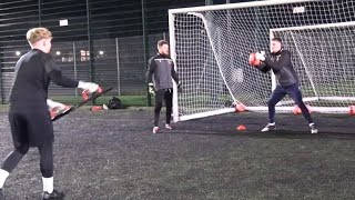 Romsey Town Goalkeeping Session  Cutbacks [upl. by Novar]