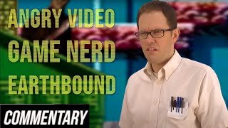 Blind Reaction Angry Video Game Nerd  Earthbound [upl. by Odlauso]