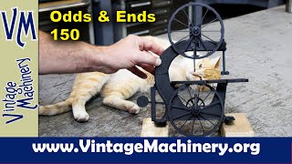 Odds amp Ends 150 Viewer Mail Flat Belt Lacing Band Saw Wear Guides Cat Update [upl. by Buddie]