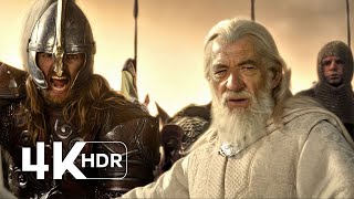 Théoden Rides Forth  The Lord of the Rings The Two Towers  4K ULTRA HD  HDR [upl. by Revlis357]