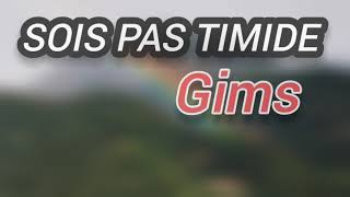 SOIS PAS TIMIDE Gims lyrics [upl. by Barbe]