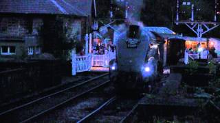 LNER Class A4 No60007 Sir Nigel Gresley  Final Farewell from Grosmont 2015 [upl. by Anihpesoj481]