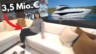 Megayacht 2024 20m Princess S62 Luxusyacht 2024 Roomtour SUPERYACHT 2024 [upl. by Ninaj]