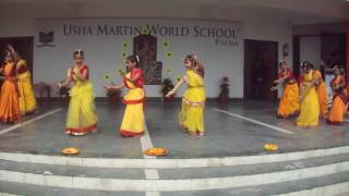 Saraswati Vandana Dance by Kids of UMWS [upl. by Beatrisa]