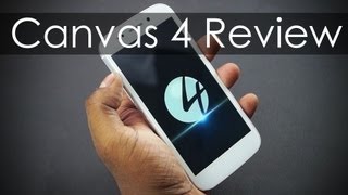 Micromax Canvas 4 A210 Full Review [upl. by Yreved2]