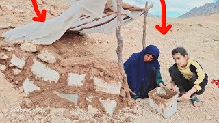 quotMaking a cave in the heart of the mountain by a grandmother and her daughter [upl. by Yeh]