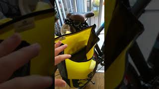 RockBros Water Proof Pannier Bag Review Doesnt fit 12quot tubing [upl. by Pippo]