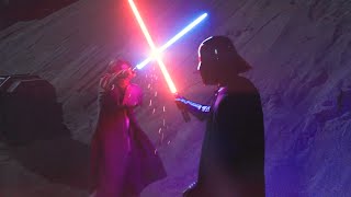 Darth Vader vs ObiWan Kenobi Round 1 4K HDR  ObiWan Kenobi Feature Supercut [upl. by Ahtanaram]