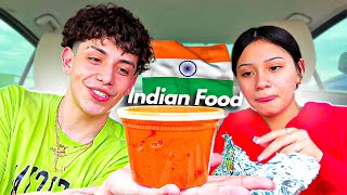 AMERICANS 1st Time Trying INDIAN Food [upl. by Almena351]