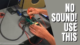 Broken Amp No Sound Use a DIY Signal Tracer [upl. by Carree]