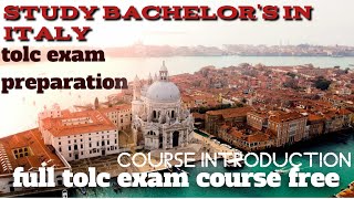 Study in Italy  Tolc preparation  bachelor in italy [upl. by Nilak356]