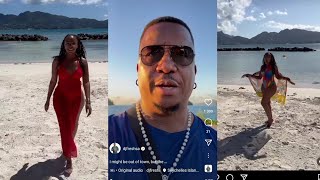 Mapaseka Koetle and DJ Fresh baecationing in Seychelles ❤ Watch their beautiful videos [upl. by Channing]