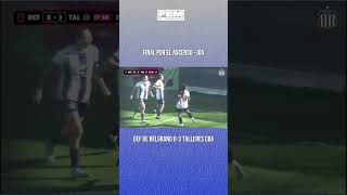 DEFENSORES DE BELGRANO 03 TALLERES Penal y gol de Talleres [upl. by Oidivo138]