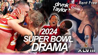 2024 SUPER BOWL halftime show 🏈 funniest memes amp highlightsTaylor swift Travis Kelce and Usher [upl. by Akema]