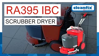 RA395 IBC  Scrubber dryer  Cleanfix [upl. by Eleon]