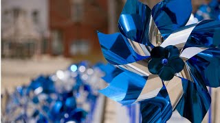 Pinwheel Planting Ceremony in Dunkirk NY [upl. by Kisung510]