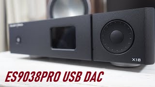 【PCオーディオ】5年振りにUSB DAC購入！ Gustard DACX18 ES9038PRO搭載USB DAC [upl. by Nryhtak]