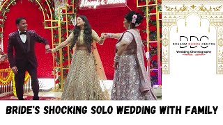 Brides SHOCKING Solo Wedding with Family [upl. by Kanya]