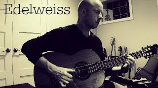 Edelweiss  fingerstyle guitar  TAB [upl. by Sontich]