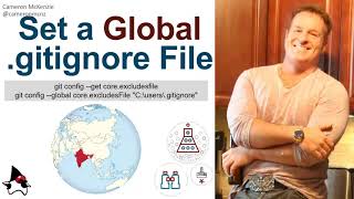 How to add a Global gitignore File [upl. by Nylleoj]