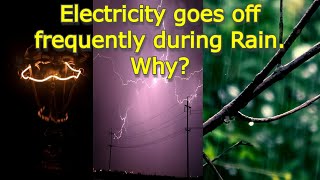 Why do Power cuts happen during the rainy season Explained with Interesting amp Practical Example [upl. by Adnoyek422]