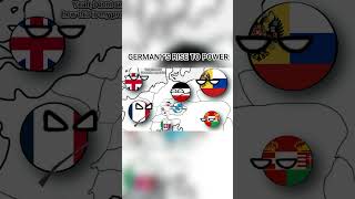 Germanys Rise To Power What Caused World War One countryballs ww1 worldwar1 [upl. by Efar]