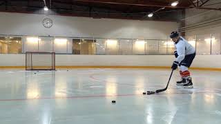 Aleksander Barkov Training Wrist Shots [upl. by Bonina644]