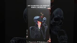 Art Exhibition in Los Angeles art painting [upl. by Sheeree]