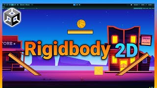 Unity Rigidbody 2D  Unity 2D Tutorials for Beginners [upl. by Boswell]