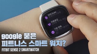 생활패턴을 분석해서 알려주는 스마트워치  fitbit sense 2 review [upl. by Neile]