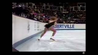 Tonya harding usa triple axel attemp landed montage [upl. by Jemie]