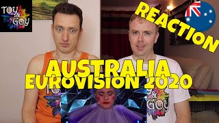 AUSTRALIA EUROVISION 2020 REACTION Montaigne  Dont Break Me [upl. by Sabra]